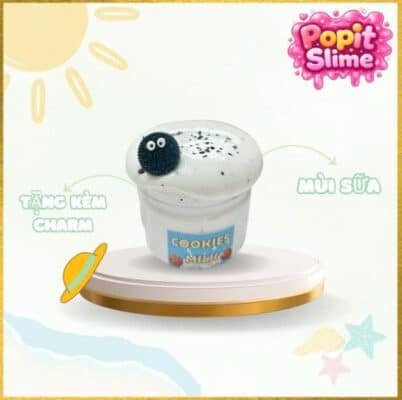 slime cookie and milk mềm mịn