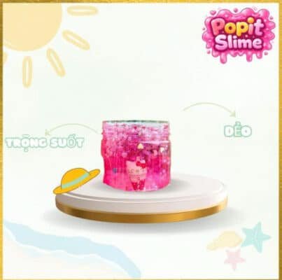 slime thơm mềm hello kitty dễ thương