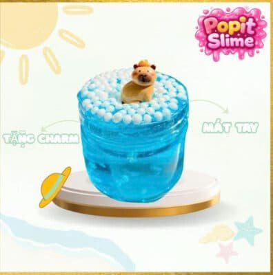 slime thơm mềm trong suốt đẹp mắt