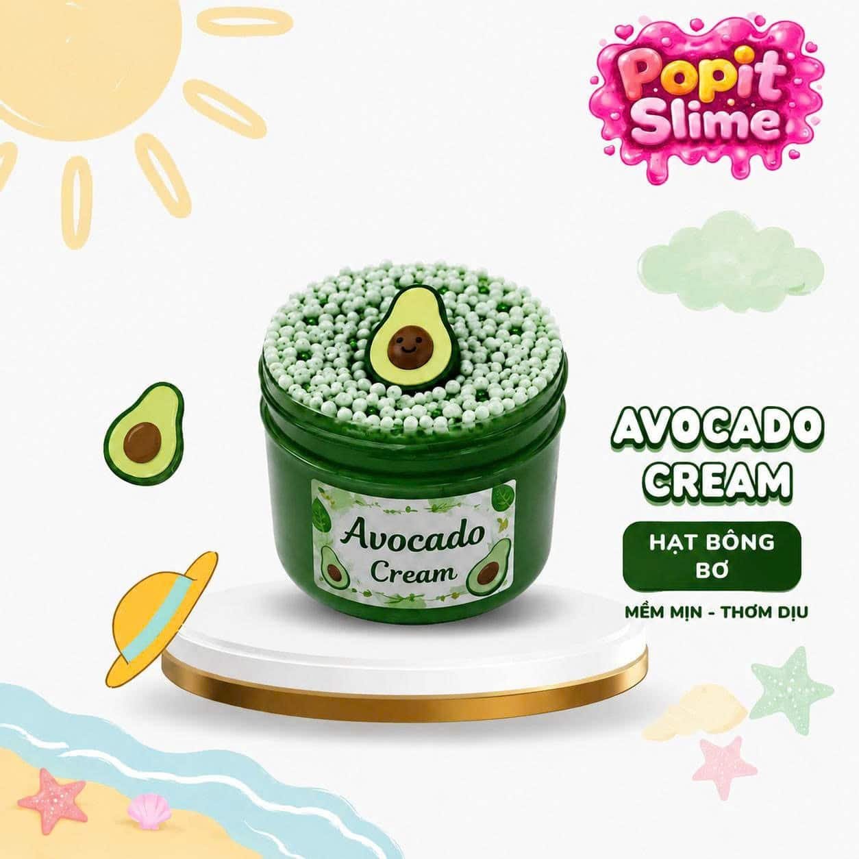 Slime Avocado Cream